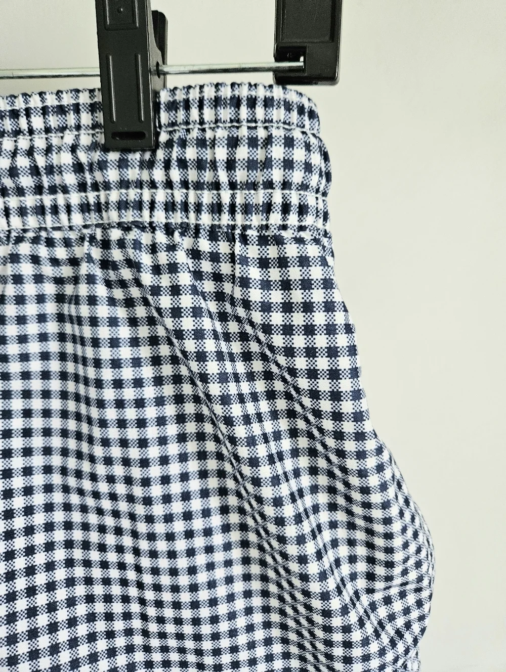 Kanu Surf Men Navy Check Swim Trunks
